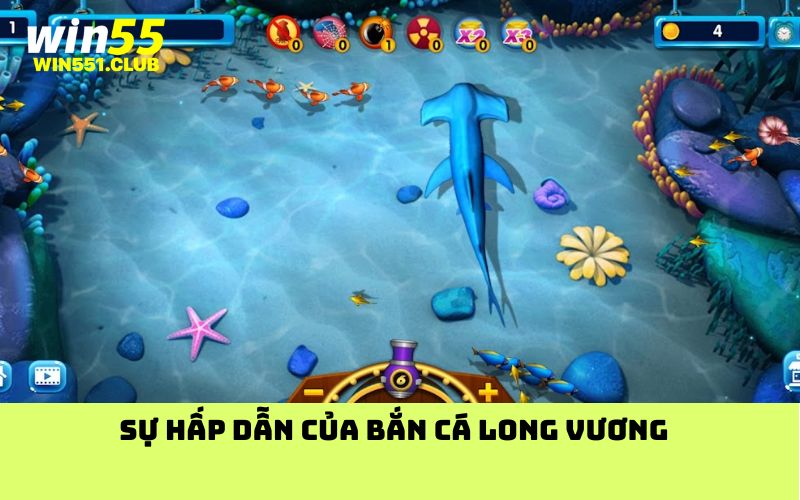 Sự hấp dẫn của Bắn Cá Long Vương